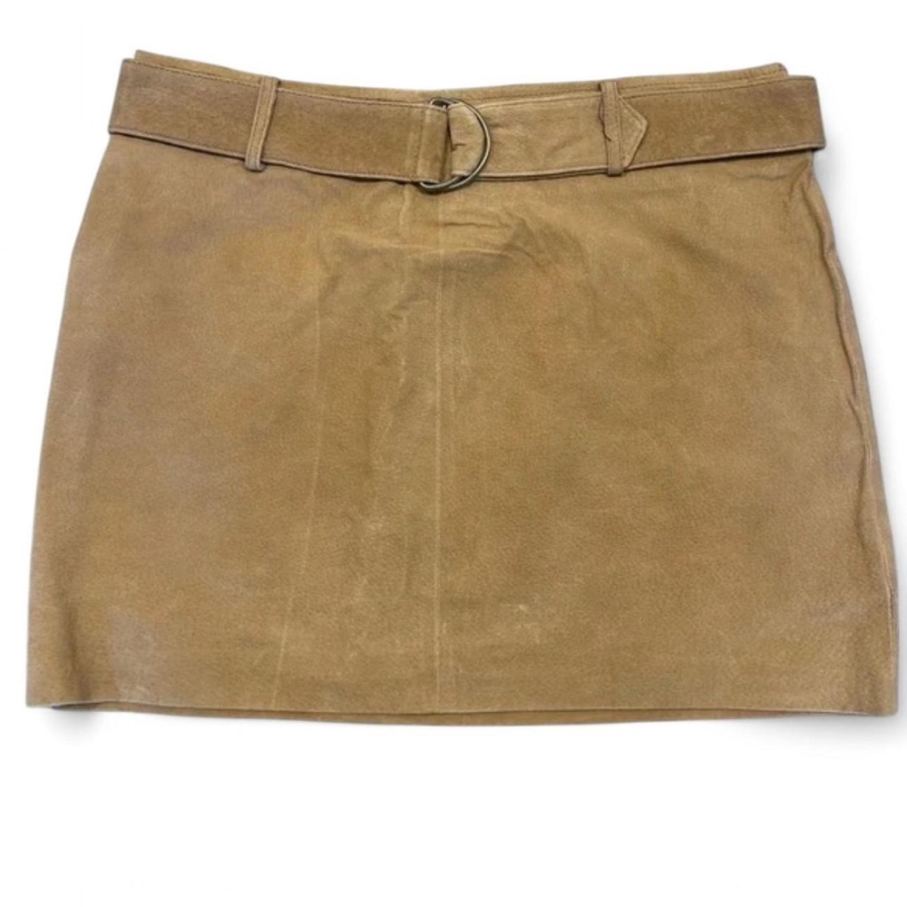 WEATHER VANE | Vintage Leather Suede Skirt **NWT**